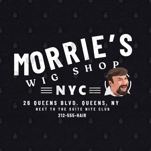 Morrie's Wig Shop NYC - vintage logo by BodinStreet